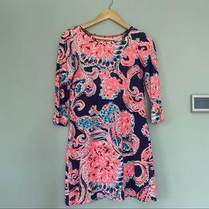 Lilly Pulitzer 3/4 sleeve dress